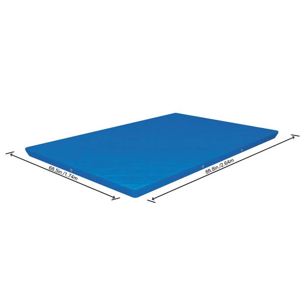 Bestway cover voor Passaat zwembad met afmeting 259x170 cm