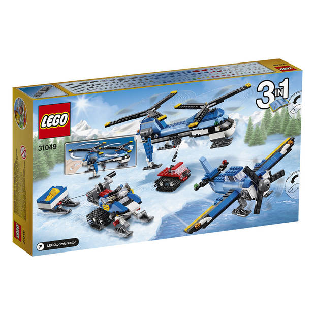 31049 Lego Creator Dubbel-rotor Helicopter