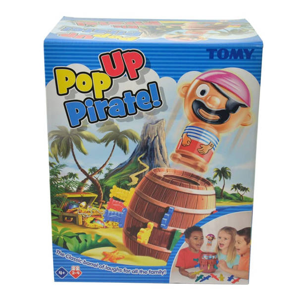 Tomy kinderspel Pop Up Piraat