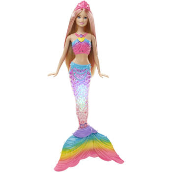 Barbie regenboog zeemeerminpop