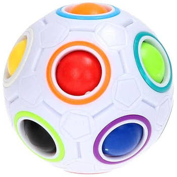 TOM behendigheidsspel Magic Ball wit 8 cm