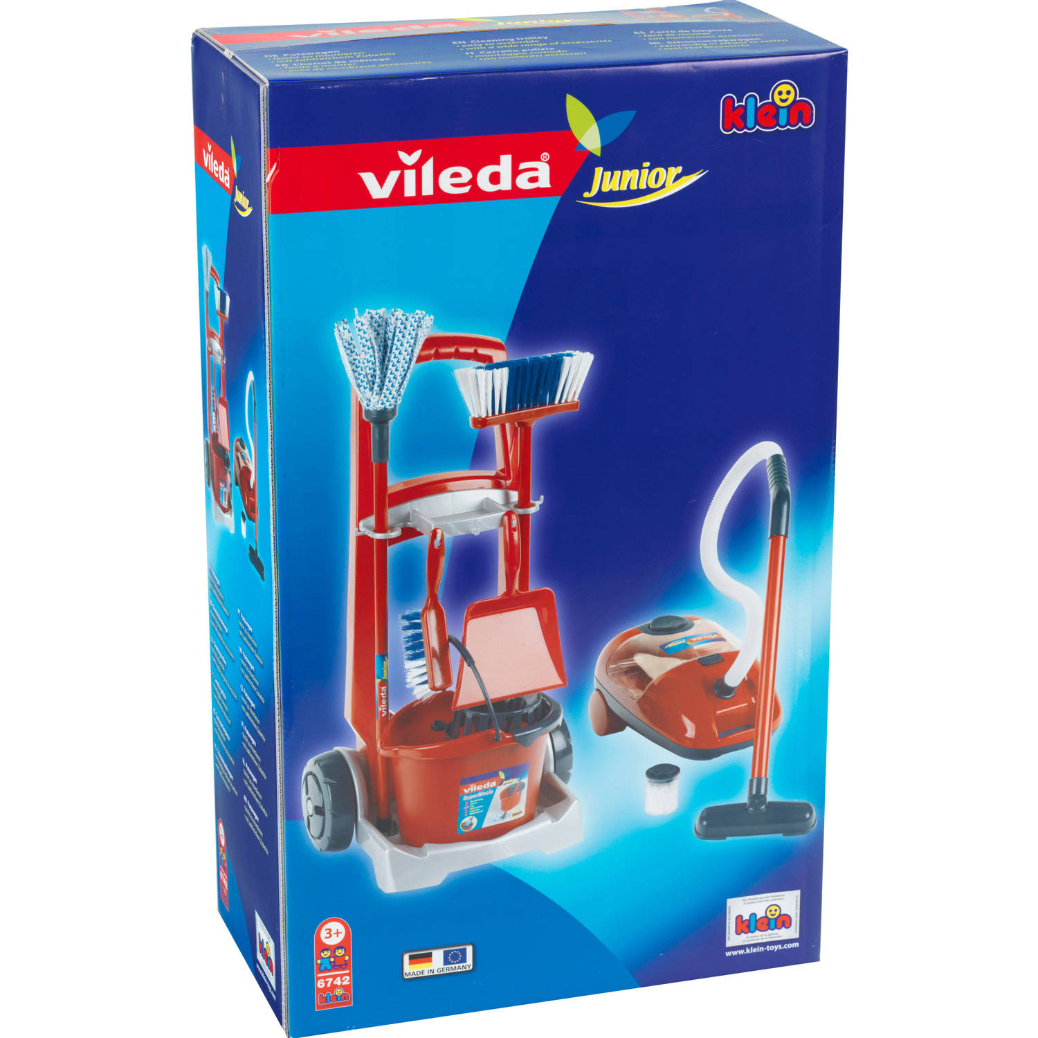 kompas Gepland Uitsluiten Vileda speelgoed schoonmaakkar en stofzuiger | Blokker