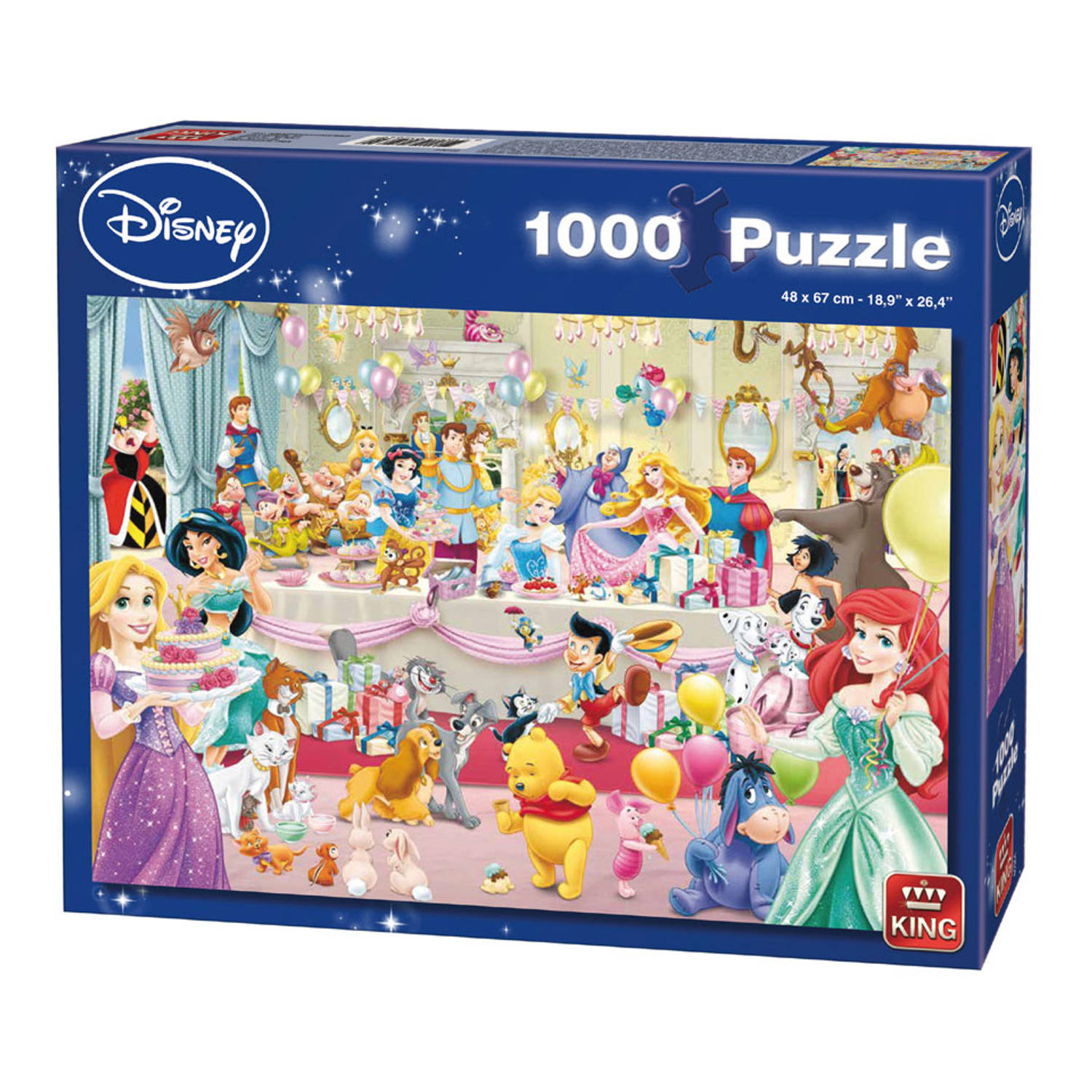Reductor Onzin Industrieel King puzzel Disney happy birthday - 1000 stukjes | Blokker