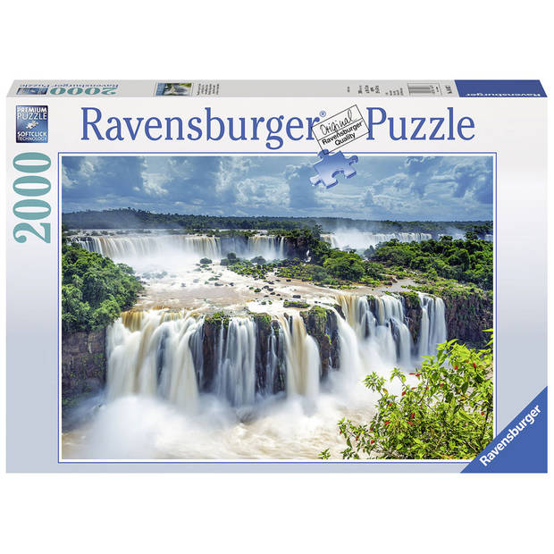 Ravensburger puzzel Watervallen Iguazu, Brazilië - 2000 stukjes