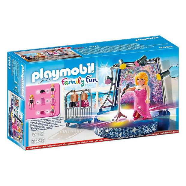 6983 Playmobil Family Fun Podium met Artieste