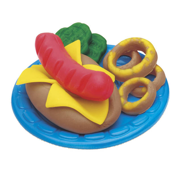 Play-Doh Kitchen Creations burger barbecue