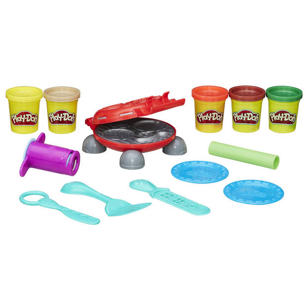 Play-Doh Kitchen Creations burger barbecue