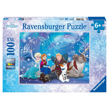 Ravensburger Puzzel XXL Frozen: 100 stukjes blauw