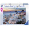 Ravensburger puzzel Avond in Santorini - Legpuzzel - 1000 stukjes