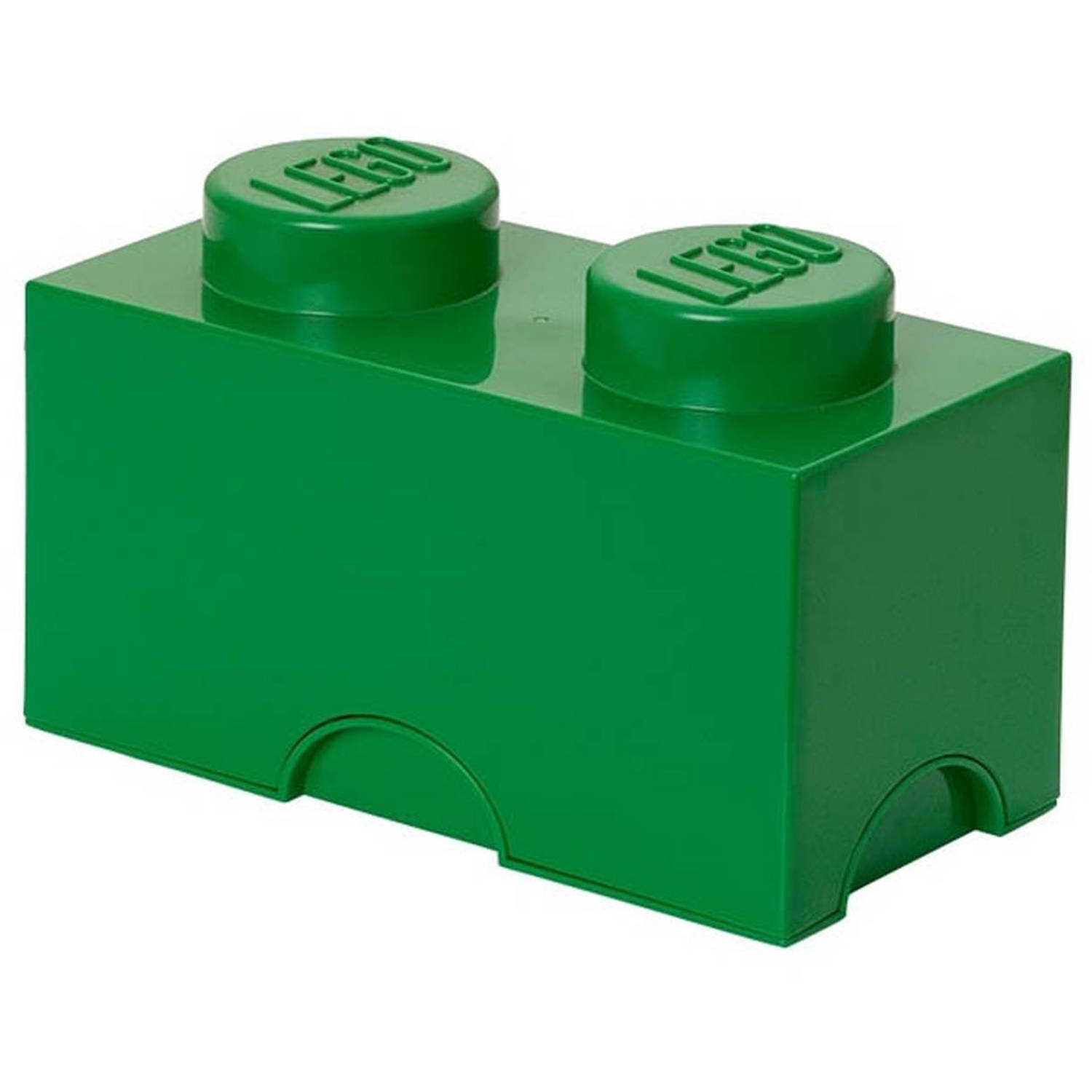 Lego Opbergbox: Brick 2 (2.7 Ltr) Groen