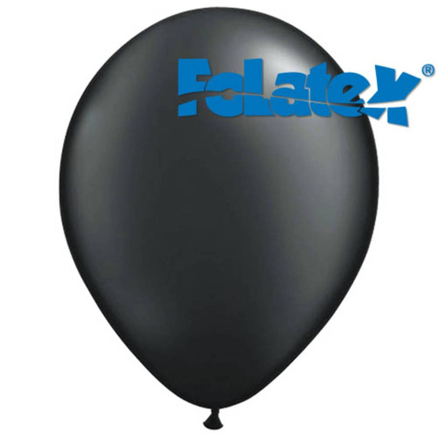 Ballonnen - 30 cm - 100 stuks - zwart