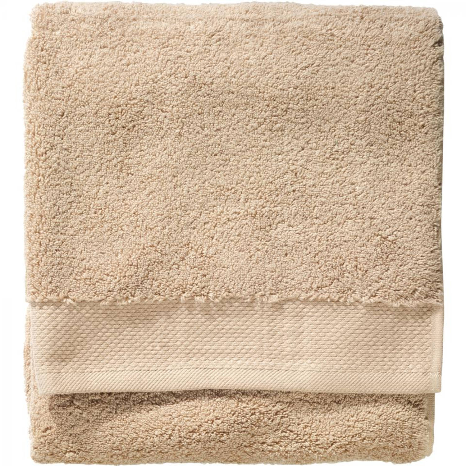 rechter zuur Agrarisch Blokker handdoek zacht - lchtbruin - 110 x 60 cm | Blokker