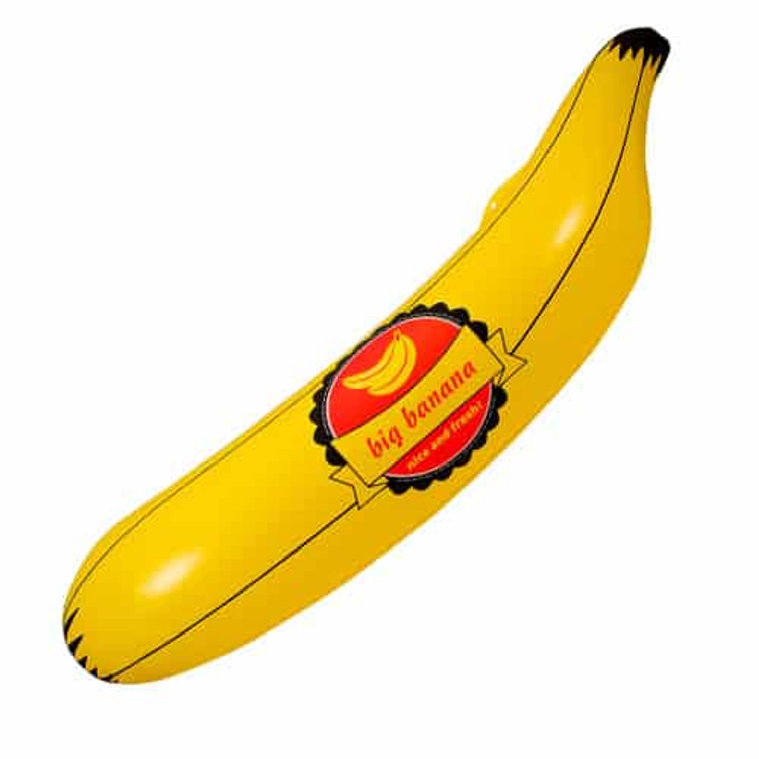 Feestbazaar Big Banana Opblaas 70cm online kopen