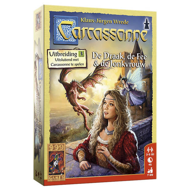 Carcassonne: De Draak, de Fee en de Jonkvrouw bordspel