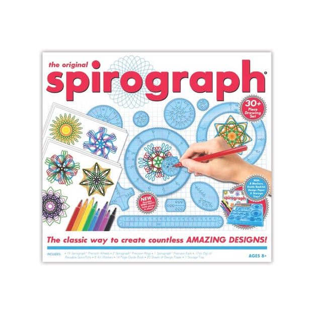 Spirograph tekendesigner Original 30-delig