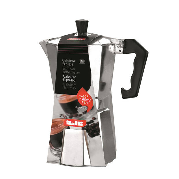 Ibili 9-kops espressomaker