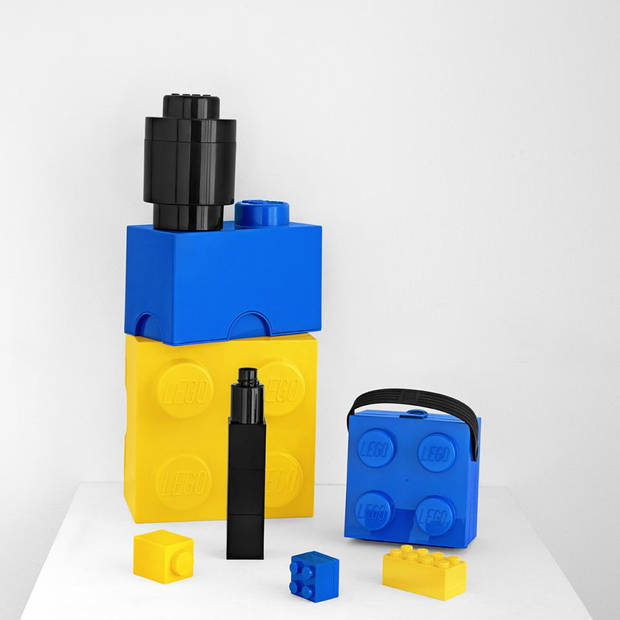 LEGO Brick 4 opbergbox - blauw