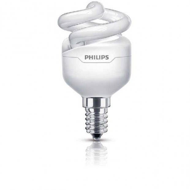 Philips Tornado spaarlamp spiraal 5 W E14 warm wit