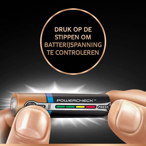 Duracell Ultrapower AAA alkaline batterijen - 4 stuks