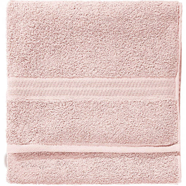 Blokker handdoek 500g - lichtroze - 140x70 cm