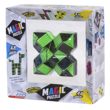 Clown Magic puzzel 48-delig - groen
