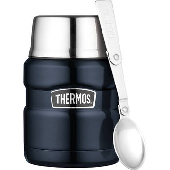 Thermos King voedseldrager - 0,45 l - blauw