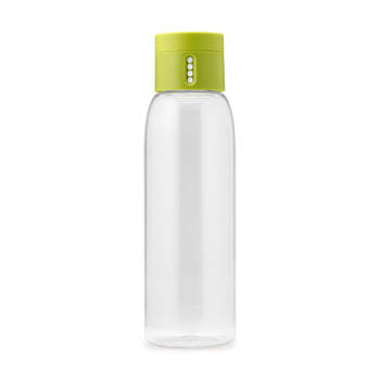 Joseph Joseph Dot hydration-tracking drinkfles - 600 ml - groen