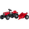 Rolly Toys Massey Ferguson tractor met aanhanger