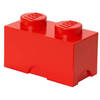 Lego - Opbergbox Brick 2 - Polypropyleen - Rood