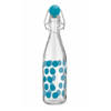 Zak!Designs DotDot fles - 1 l - Aqua Blauw