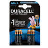 Duracell Ultrapower AAA alkaline batterijen - 4 stuks