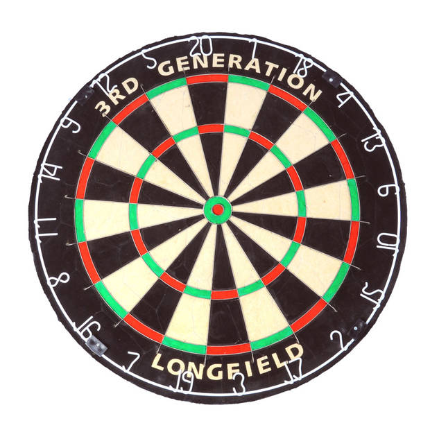 Longfield dartbord derde generatie