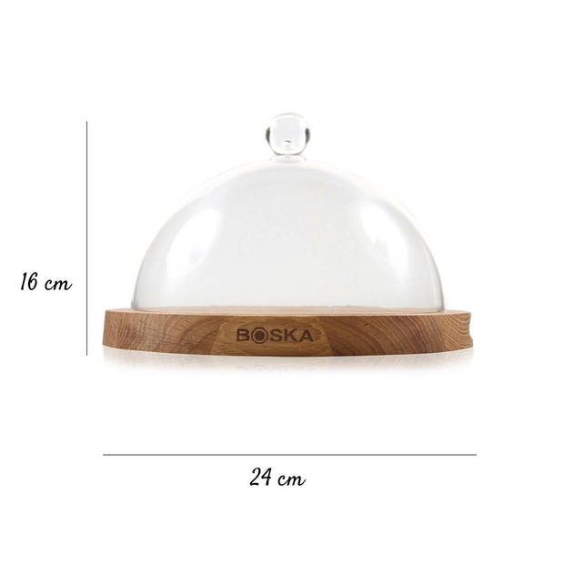 Boska - Serveerplank Rond Friends met Stolp - ? 23,8 cm