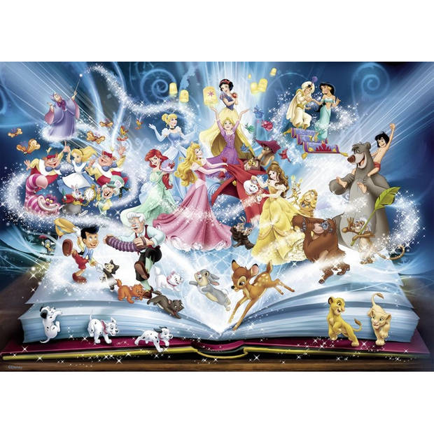 Ravensburger puzzel Disney magisch sprookjesboek - 1500 stukjes