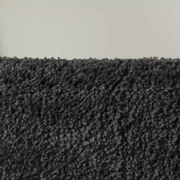 Sealskin badmat Angora - Polyester - 60 x 90 cm - Grijs