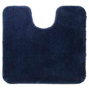 Sealskin toiletmat Angora - Polyester - 55 x 60 cm - Blauw