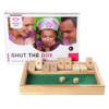 Longfield Shut The Box spel - klein - 28 x 20 x 4 cm