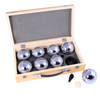 Angel Sports jeu de boules ballen in luxe houten koffer - 8 stuks
