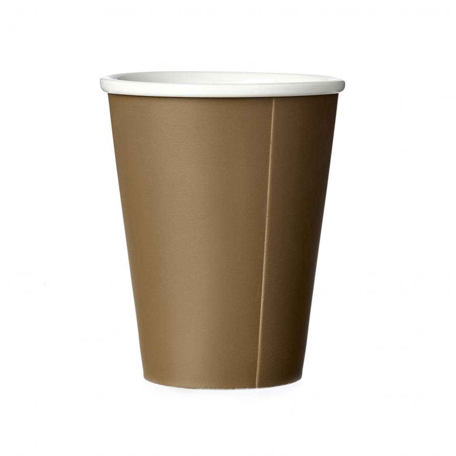 Viva Scandinavia Papercup theebeker - 0,32 liter - bruin