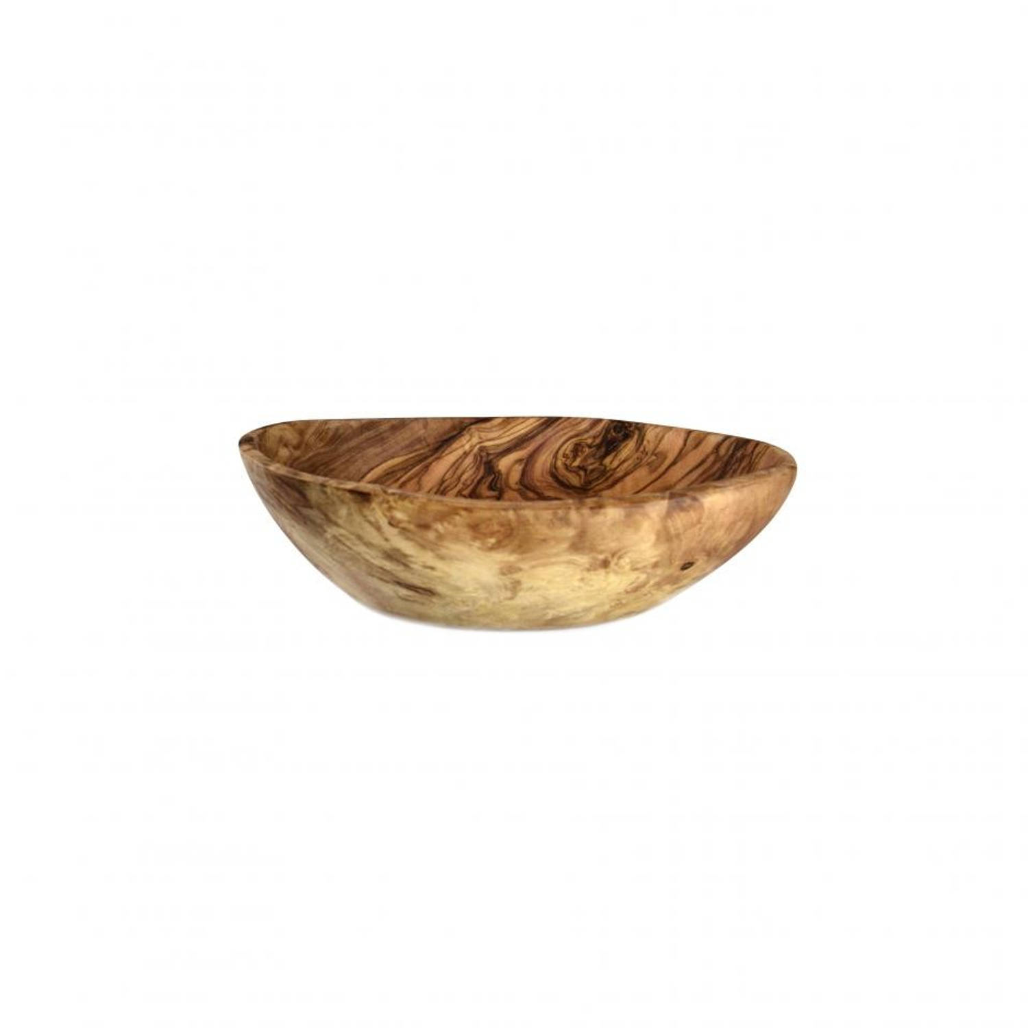 Bowls and Dishes Pure Olive Wood schaal Rustique olijfhout Ø 15 cm