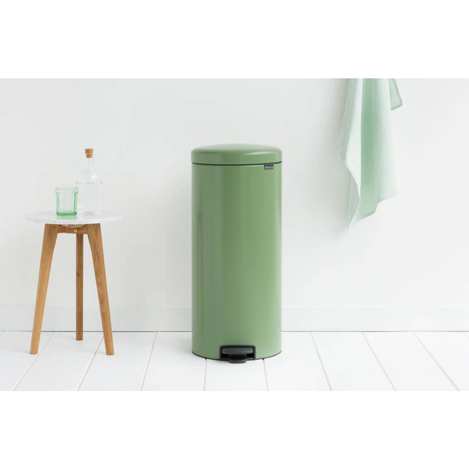 Brabantia newIcon prullenbak - 30 liter groen | Blokker