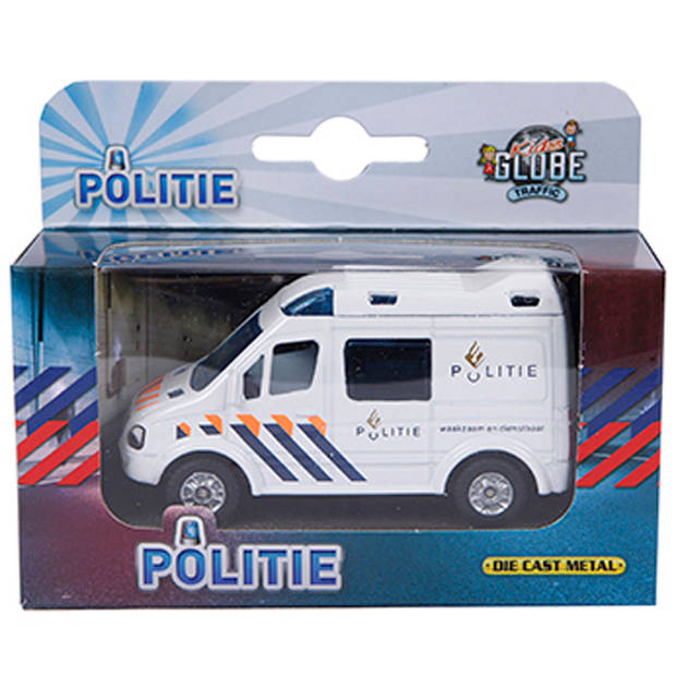 Kids Globe politie NL die cast pb 8cm