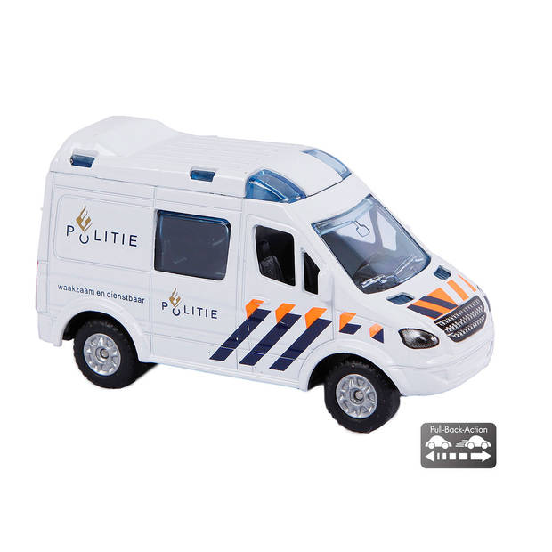 Kids Globe politie NL die cast pb 8cm