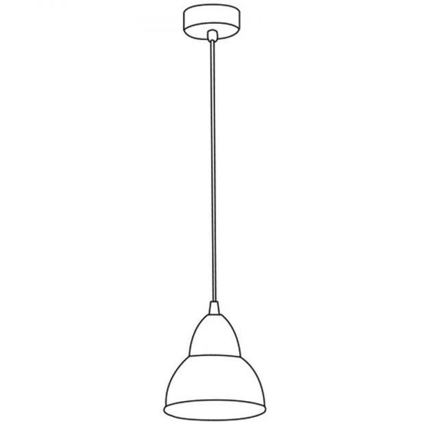 EGLO hanglamp Truro - antiek zilver