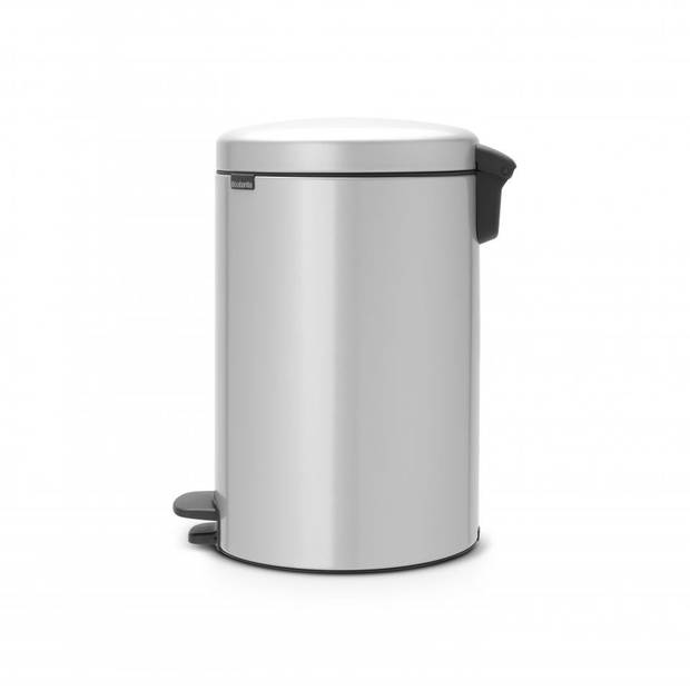 Brabantia newIcon pedaalemmer 20 liter met kunststof binnenemmer - Metallic Grey