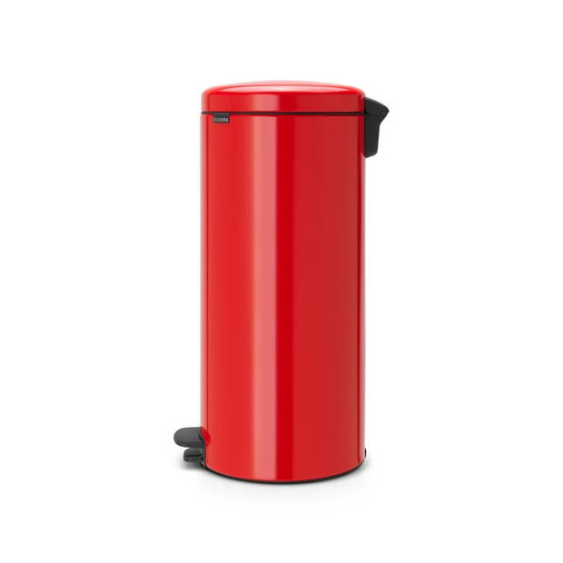 Brabantia newIcon pedaalemmer 30 liter met kunststof binnenemmer - Passion Red