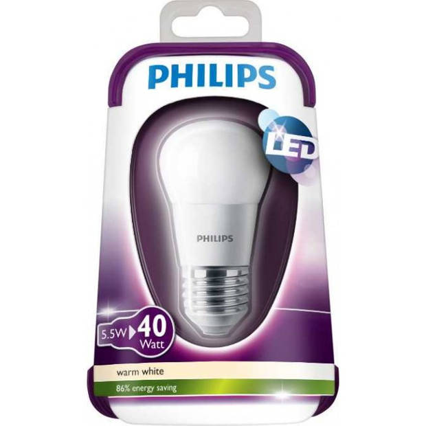 Philips Led kogellamp 5,5W E27 40W mat