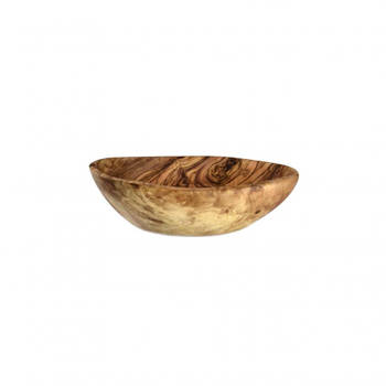 Bowls and Dishes Pure Olive Wood schaal Rustique - olijfhout - Ø 15 cm