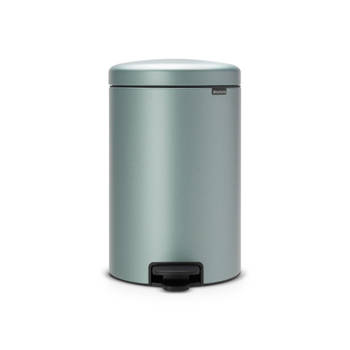 Brabantia newIcon pedaalemmer 20 liter met kunststof binnenemmer - Metallic Mint