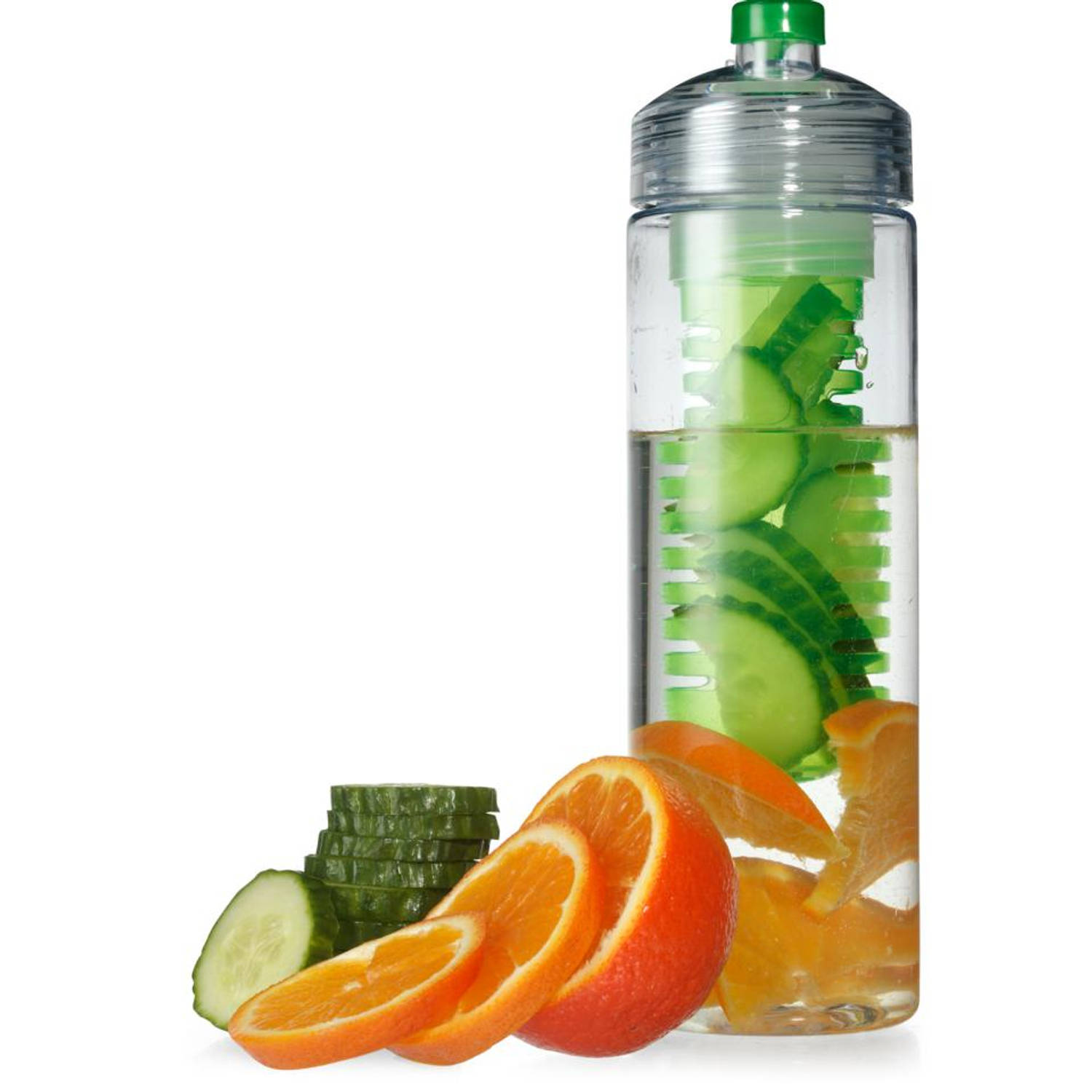 Goed Accumulatie beloning Drinkfles met fruit infuser - 700 ml - groen | Blokker